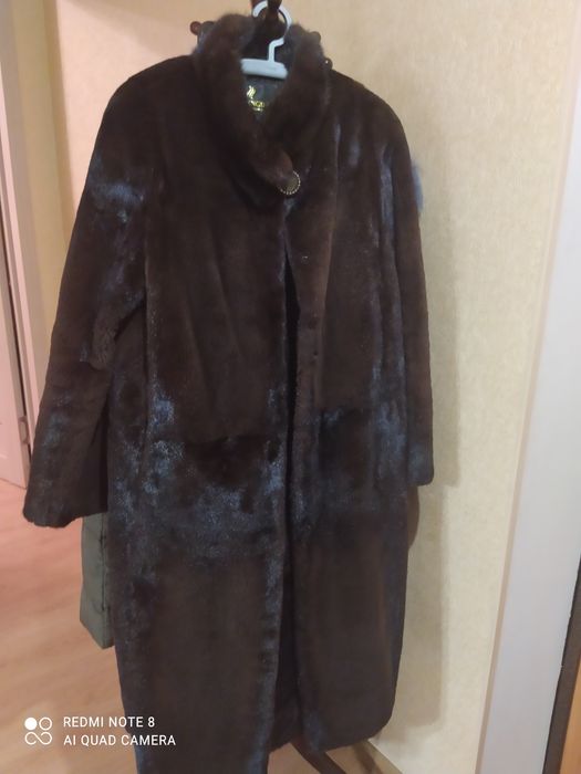 Женская норковая шуба
