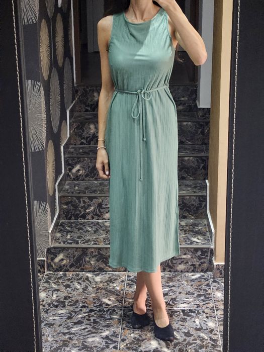 Rochie midi verde