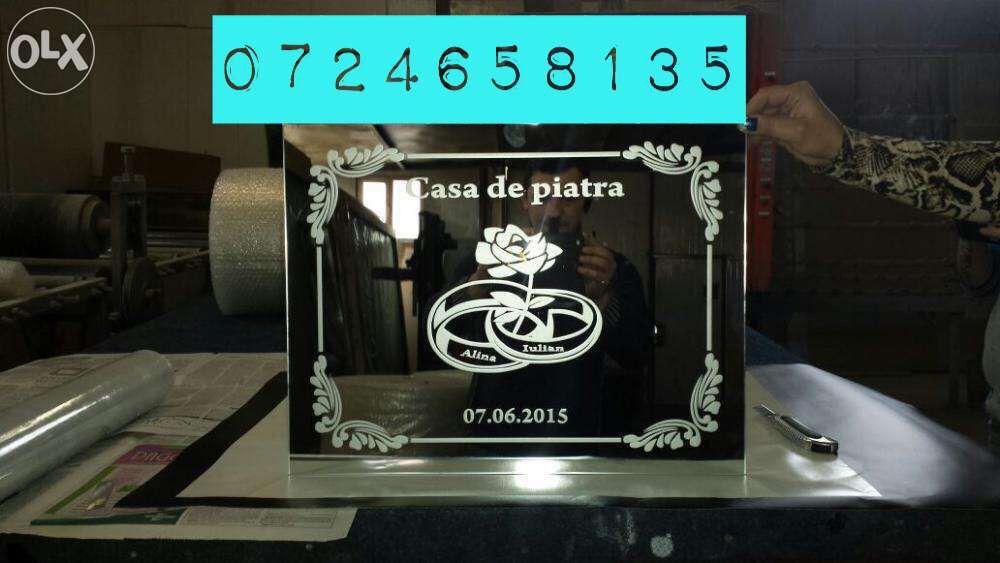 Oglinda personalizata pt nunta