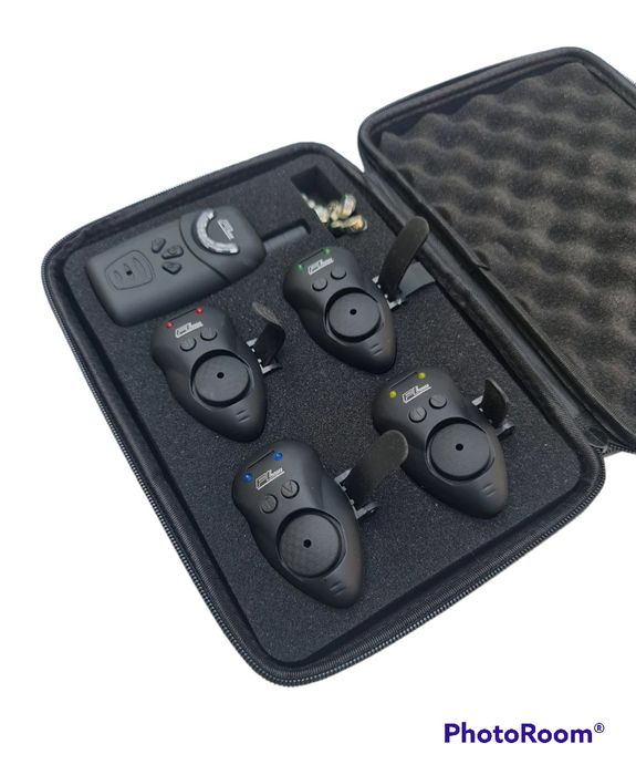 Set 4 Avertizoare wireless FL VIBRO  pentru pescuit pe Dunare JY-65