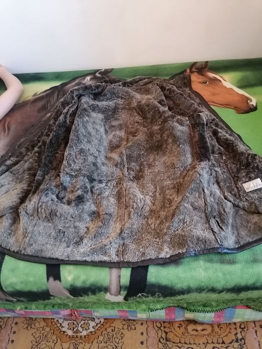 Haină de piele (mărimea 40)