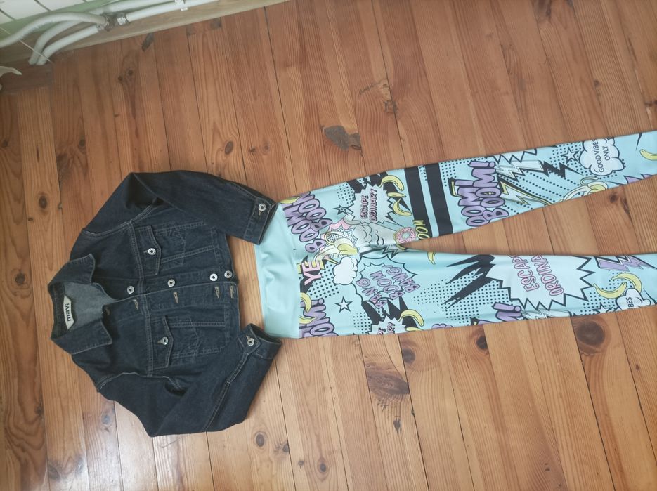 Плътен клин и две дънкови якета