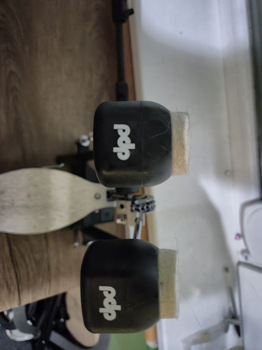 DW PDP 700 Double Pedal + Dw SPO16 Rocker Hub for 5000er