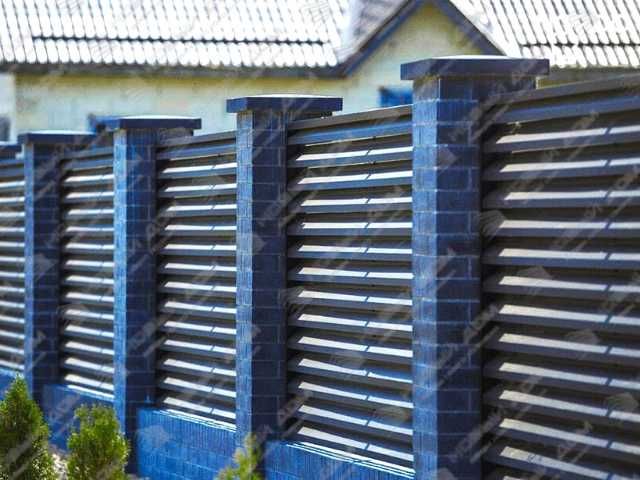 Забор жалюзи от производителя