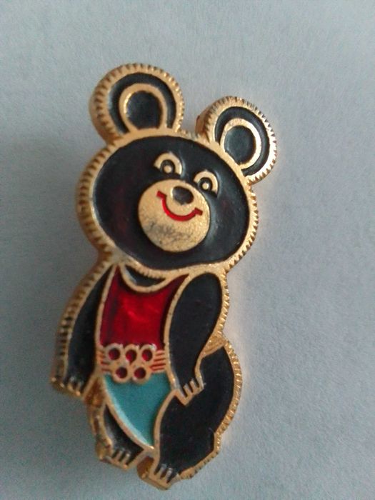 Значка Мишка олимпийски