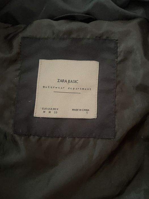 Дамско зимно яке Zara пухено, размер М