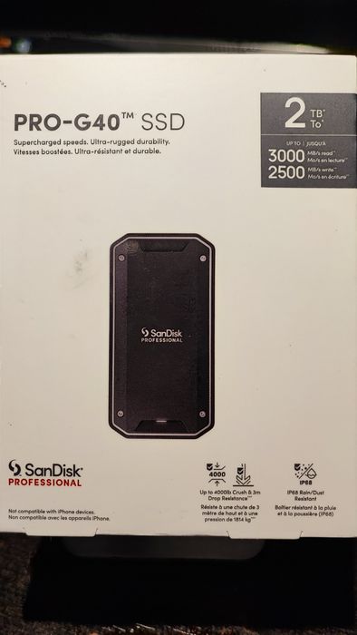 Ssd SanDisk professional 2tb