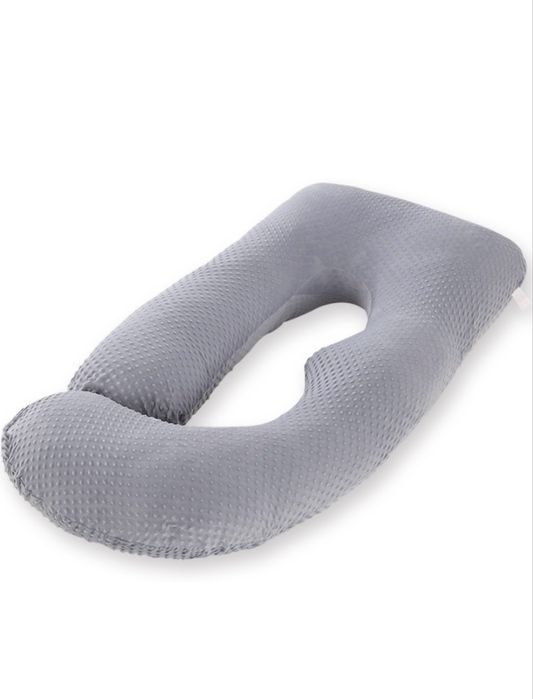 Подушка для беременных в сером цвете