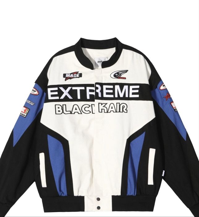 Байкерка, black air made extreme