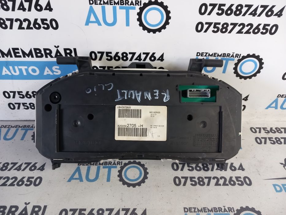 Ceas bord 1.5 dci Renault Clio 3 2006