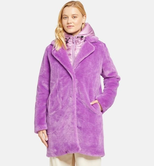 Палто Bomboogie в лилаво