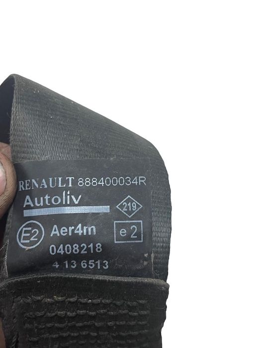 Centura De Siguranta Dreapta Spate Renault Fluence L30_ 2010 -> 888400034R