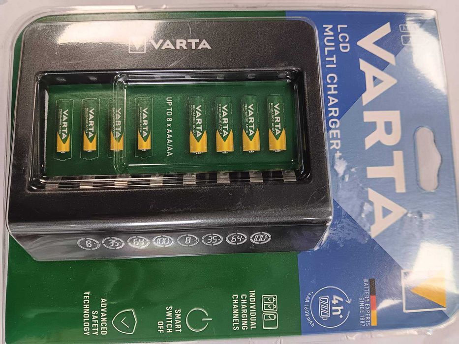 зарядно за акумулаторни батерии Varta, 2модела, Германия