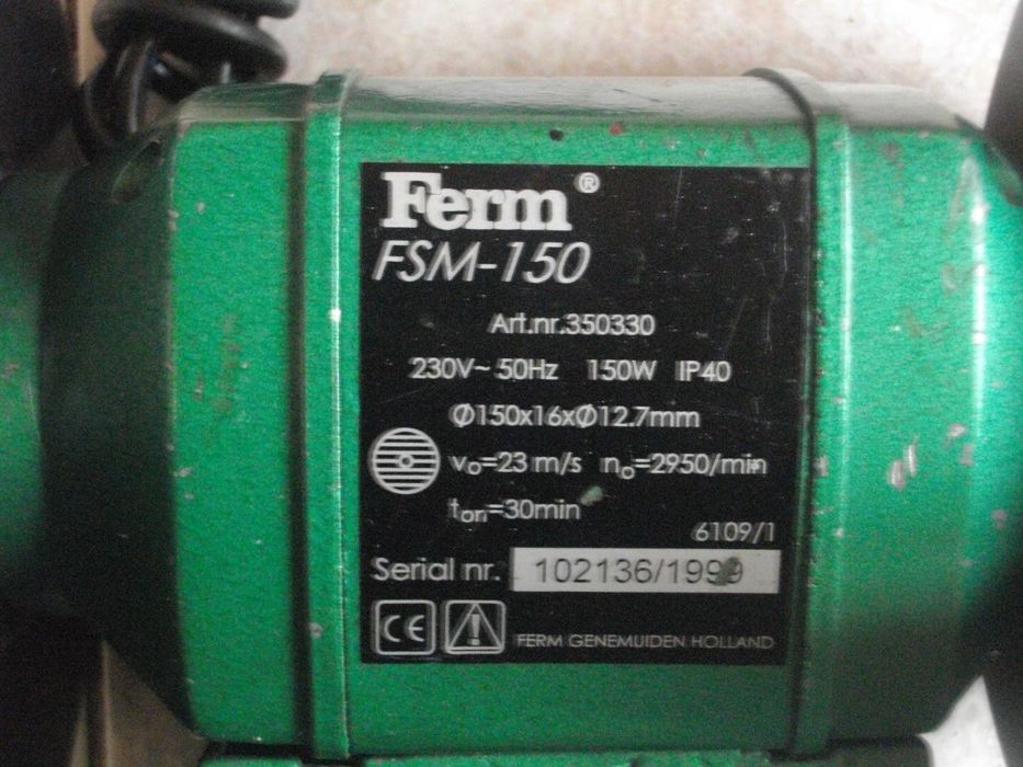 Ел. Шмиргел 250W/150W Мокро/Сухо Шлайфане Parkside ф200мм/FERM Хол/Гер