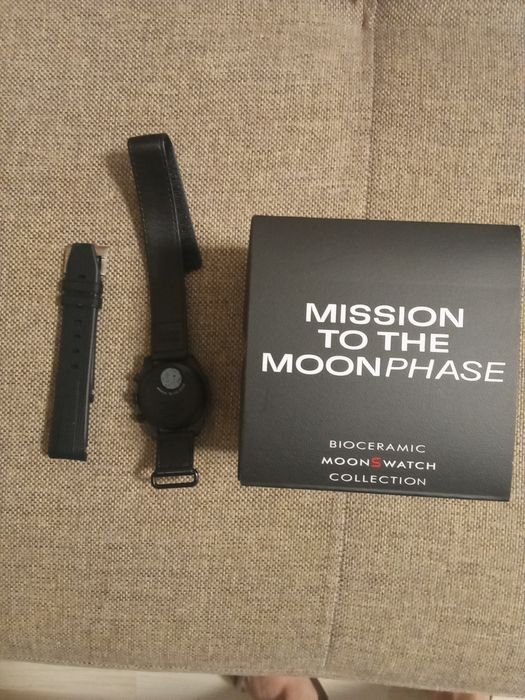 Omega x Swatch moonswatch cronograf