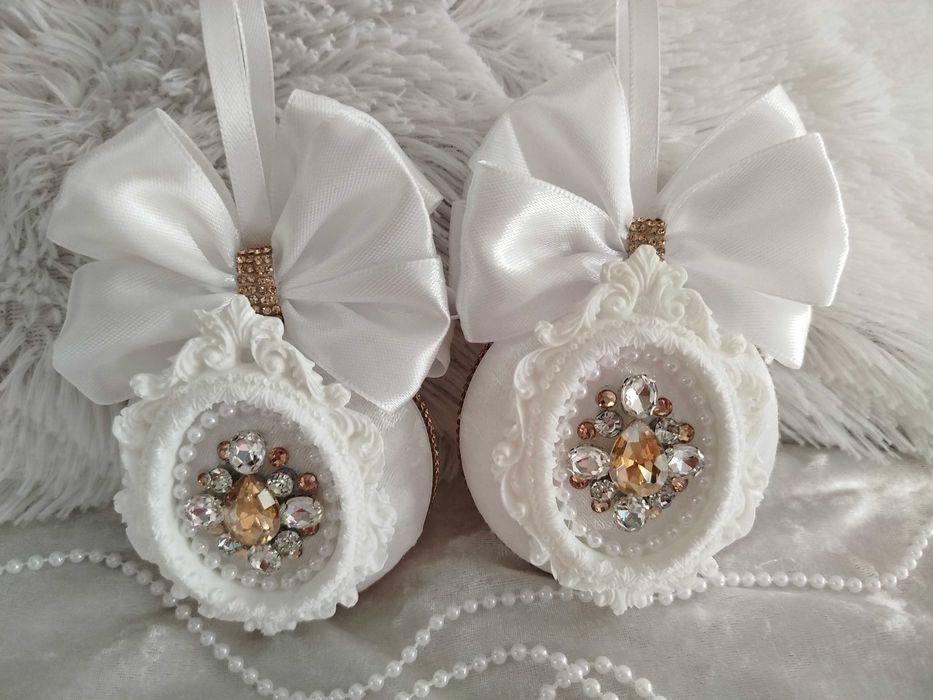 Ёлочные украшения ручной работы