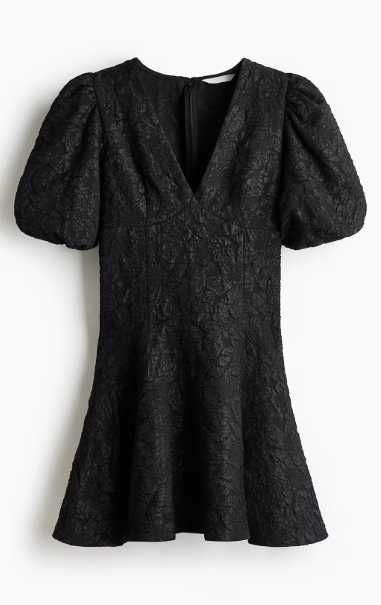 Нова рокля с буфан ръкави HM