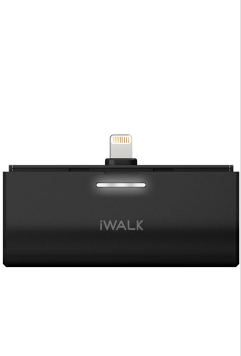 Acumulator extern iWalk Link Me 3000, 3000 mAh, Apple, Negru/alb