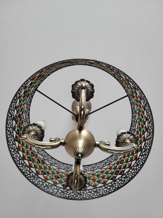 Люстры из иск.хрусталя