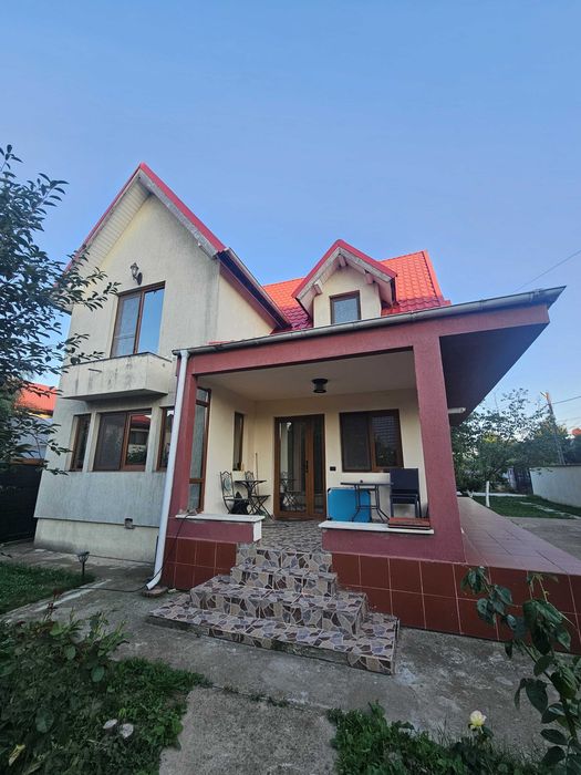Vand Casa Individuala Vila Teren Str. Rubinului Domnesti Ilfov Proprietar Curte cu pomi fructiferi