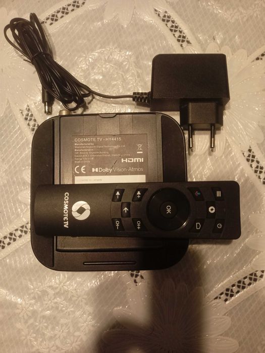 Cosmote Android tv box.
