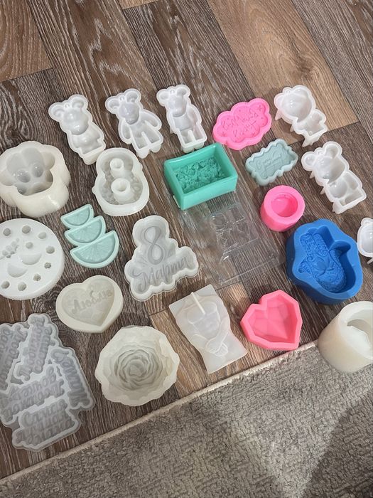 Силикиновые молды для мыла