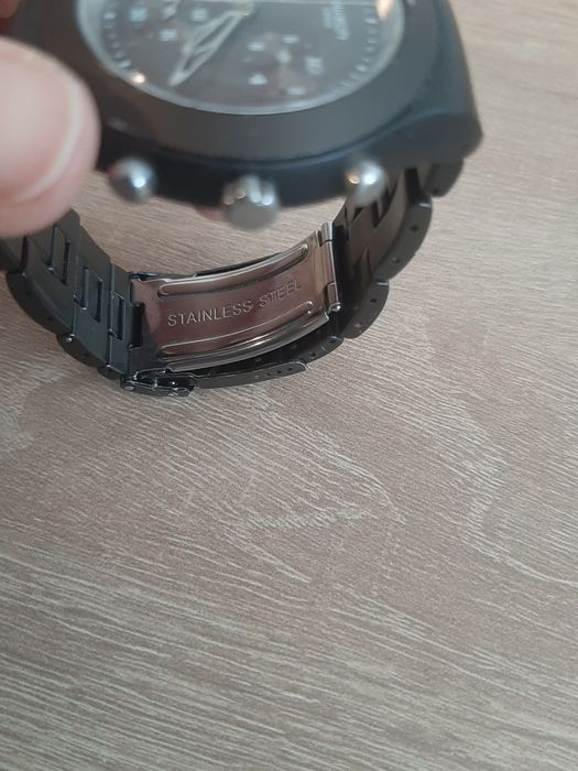 Ceas Swatch Irony Chrono Aluminum - Negru/Maro - Cronograf & Dată
