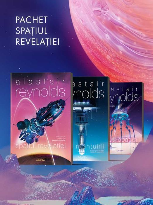Pachet Trilogia SPAȚIUL REVELAȚIEI 3 vol. de  Alastair Reynolds