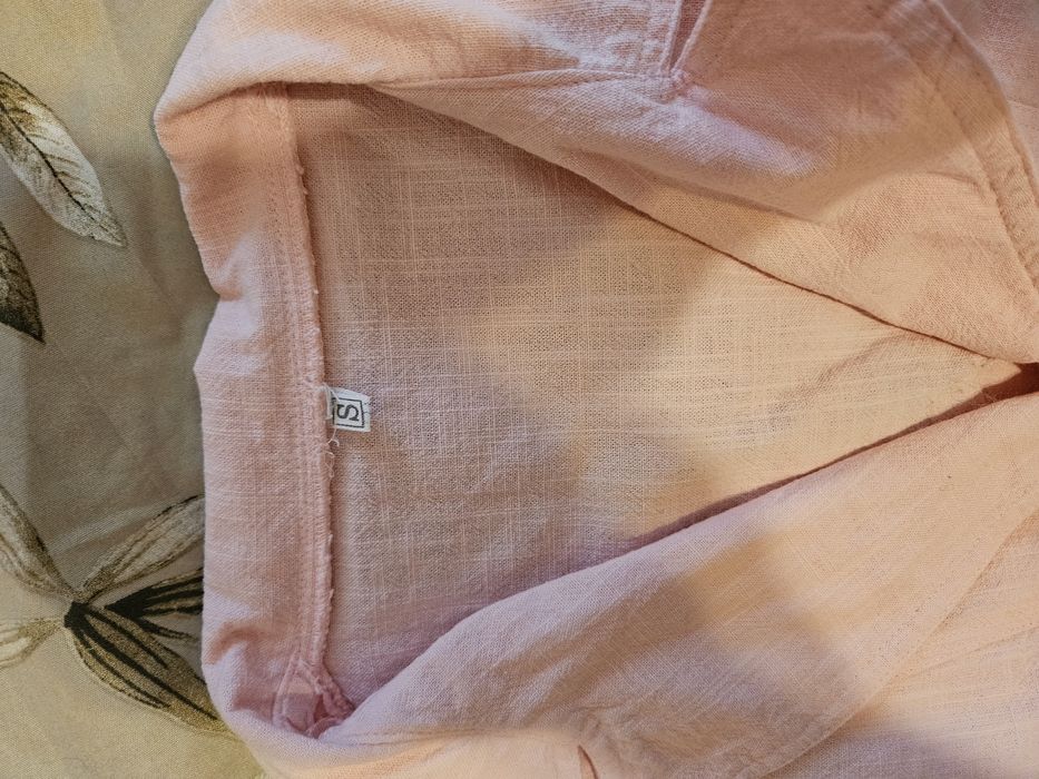 Сако/ризка с къс ръкав в розово