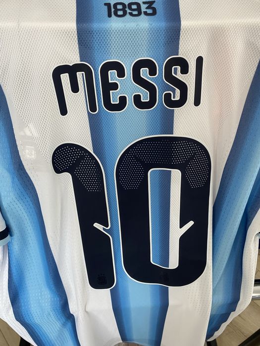 Tricou Argentina World Cup 26 home cu Messi
