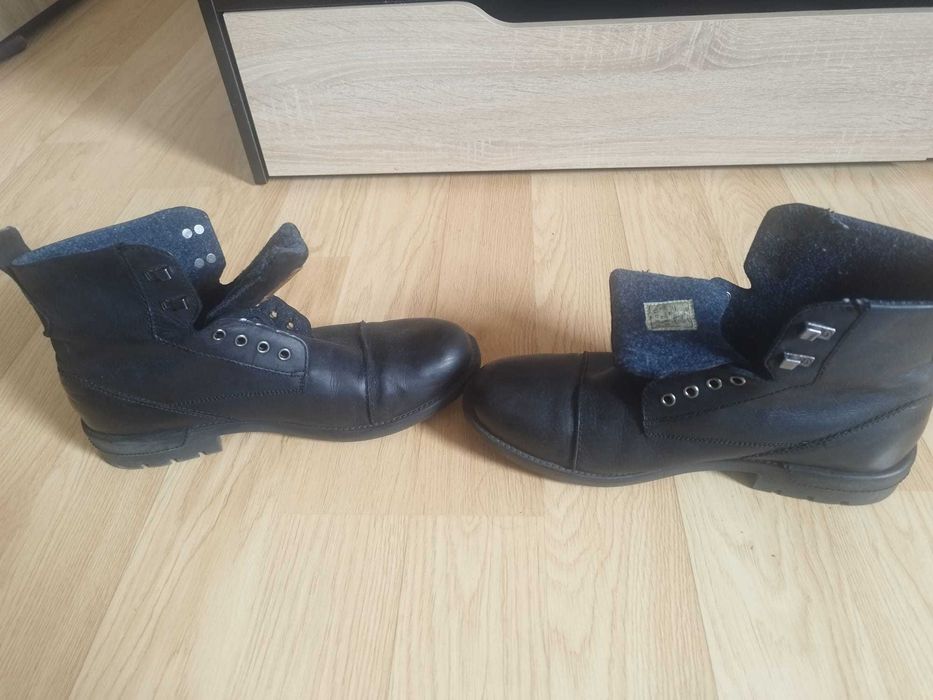 Много запазени кожени боти Bugatti – размер 46