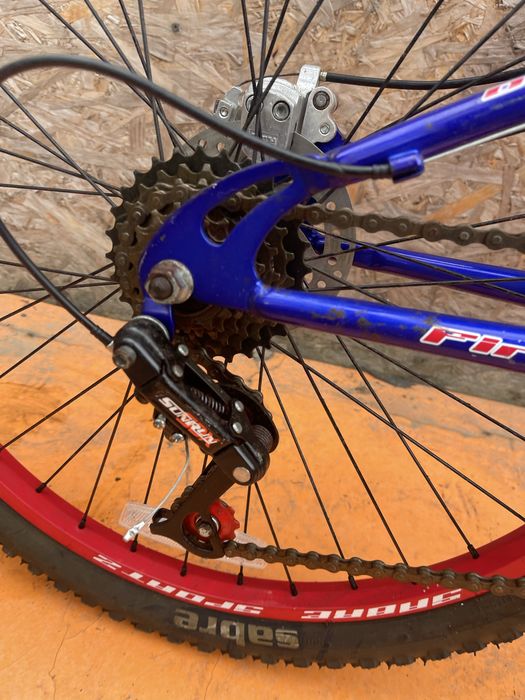 Bicicleta dunlop frane pe disc roti 24”