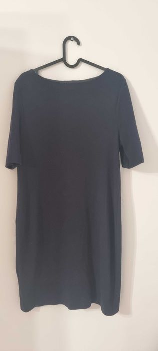 Rochie office bleumarin