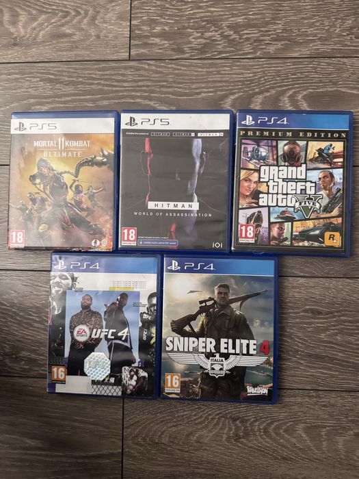 Продам диски на пс 4-5