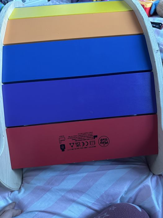 Дървена баланс люлка дъга Playtive