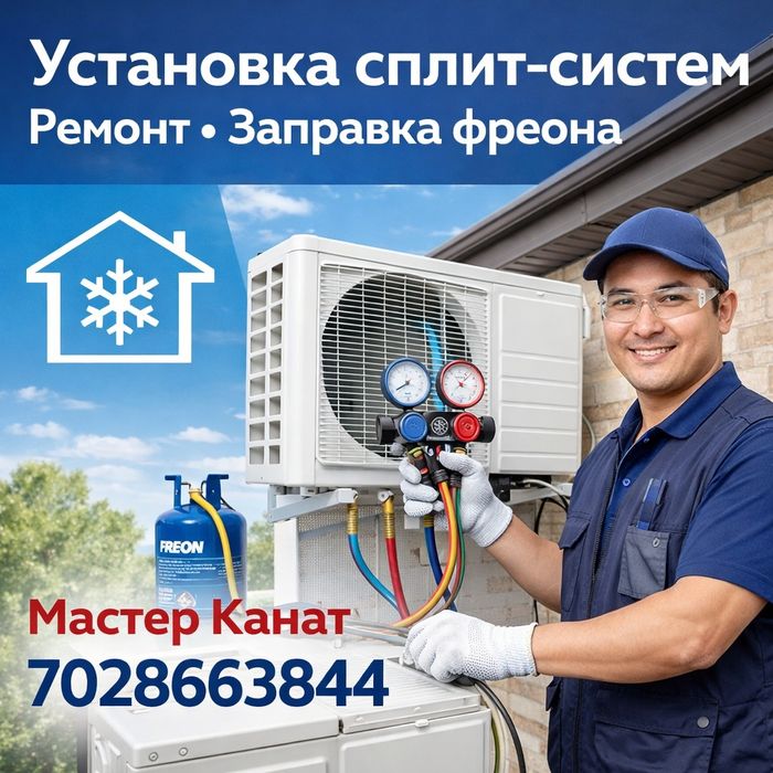 Установка кондиционер