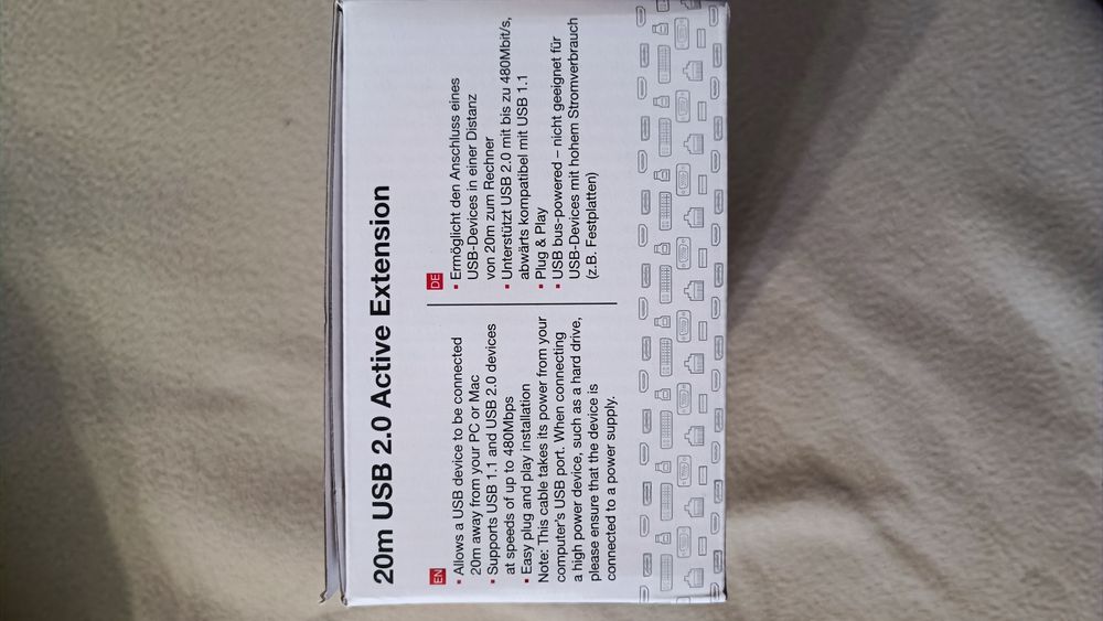 Нов Активен USB удължителен кабел 20 метра