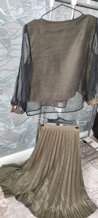 Платья полуспорт,юбка плиссе