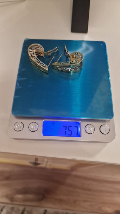 Cercei damă aur 14 k