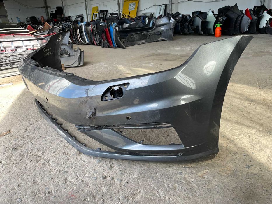 Оригинална броня за Volkswagen Golf Фолксваген Голф 2017-2020г Face2бр