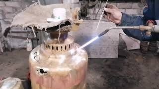 Пайка самоваров качественна