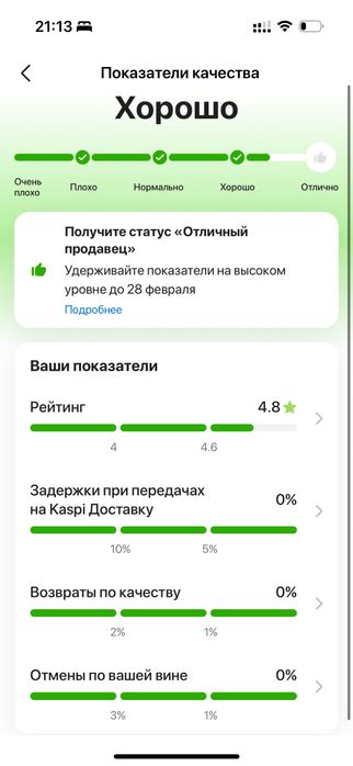 Продам каспи магазин