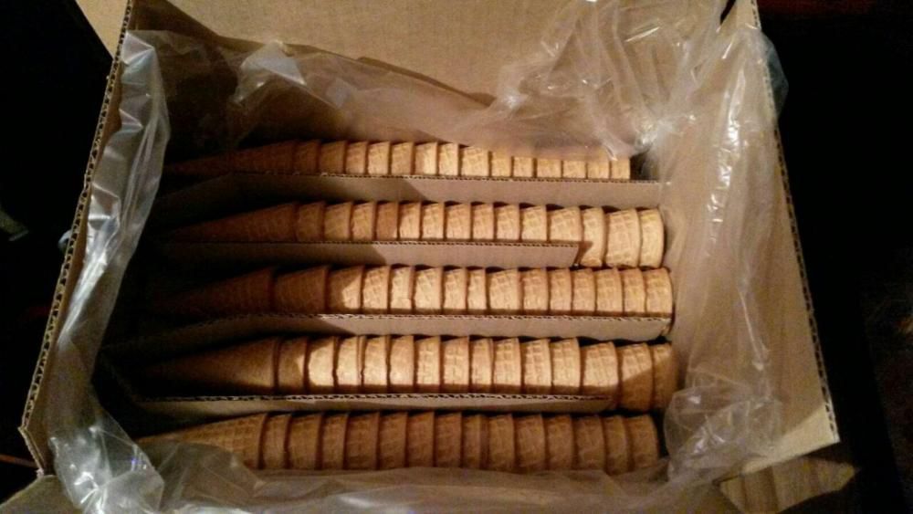 Рожки для мороженого 110 150 цветные