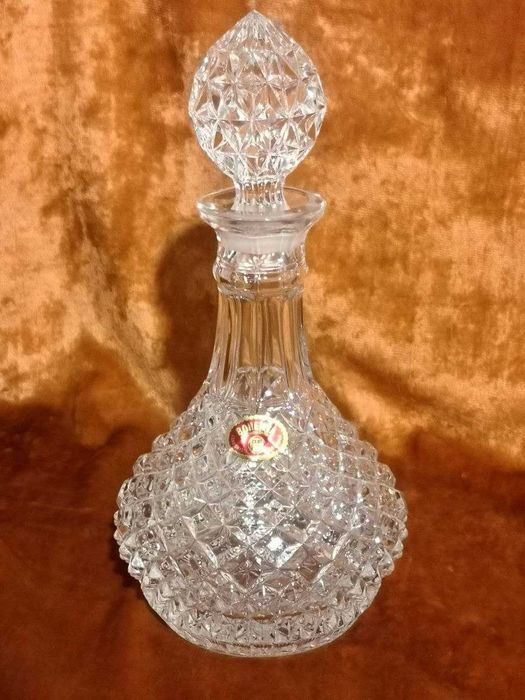 Хрустальный сервиз. Производство Чехословакия, Богемия.