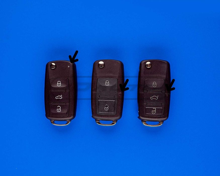 Ключ кутийка за Vw/ Seat / Skoda / Audi / tdi дистанционно Шкода