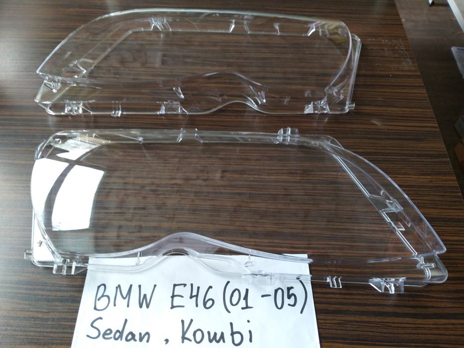 Стъкло капак фар БМВ Е46 фейс 01- стъкла капаци фейслифт бмв е46