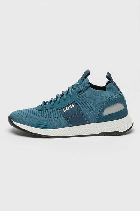 Обувки BOSS Titanium Run Спортни обувки с велур Размер 43