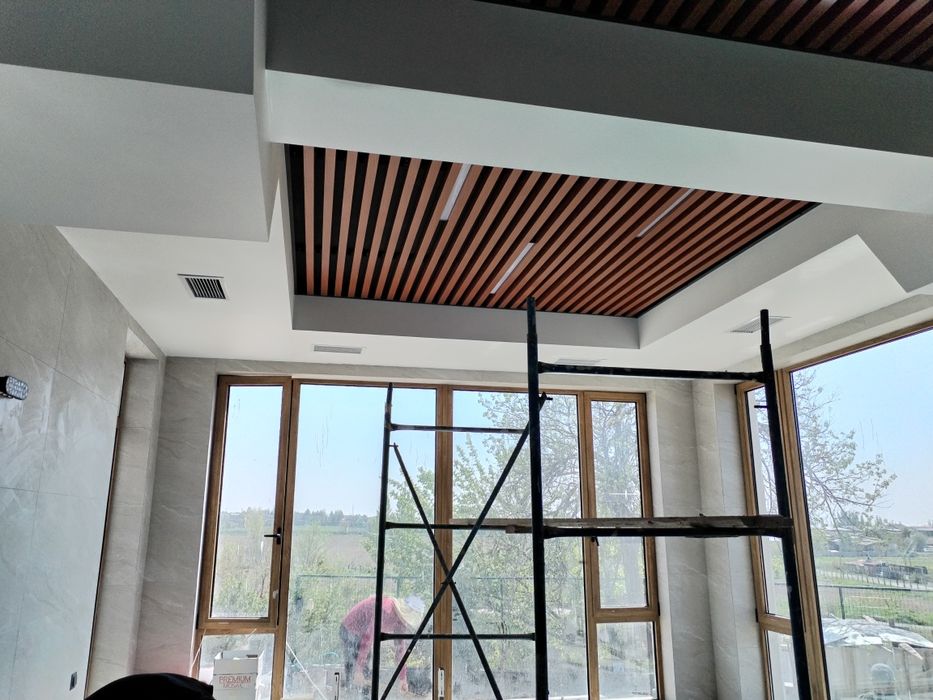 Ventilyatsiyani o'rnatish. Монтаж вентиляции