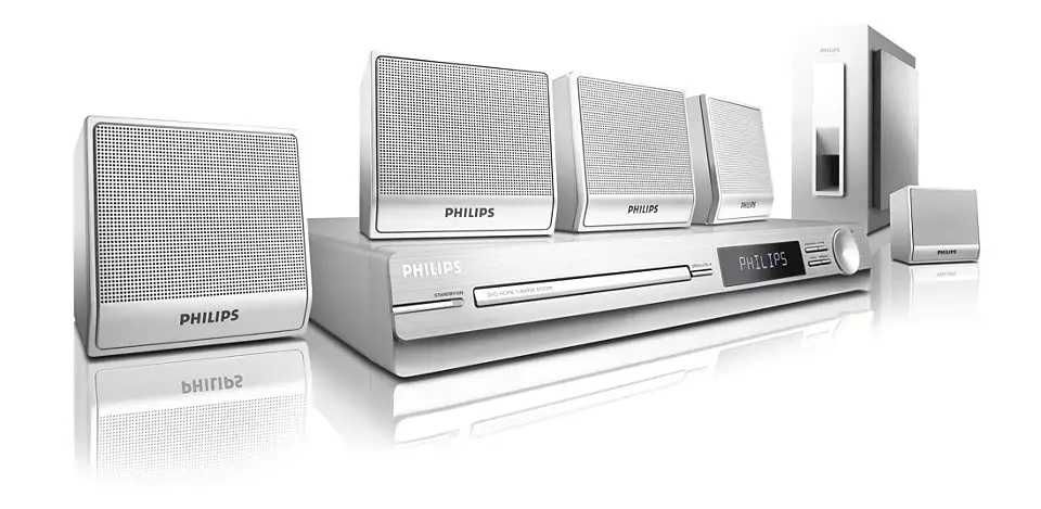 Home Cinema Theater PHILIPS HTS3000 5.1 200W Dolby Digital Pro Logic