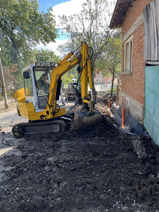 Услуги с мини багер 2 и 2.5т